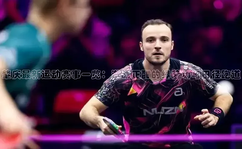 肇庆最新运动赛事一览：激战正酣的绿茵场与田径跑道